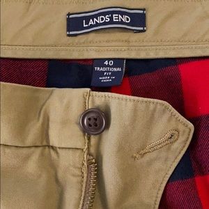 Flanneled lined khakis